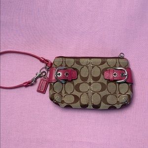Vintage Coach Wristlet